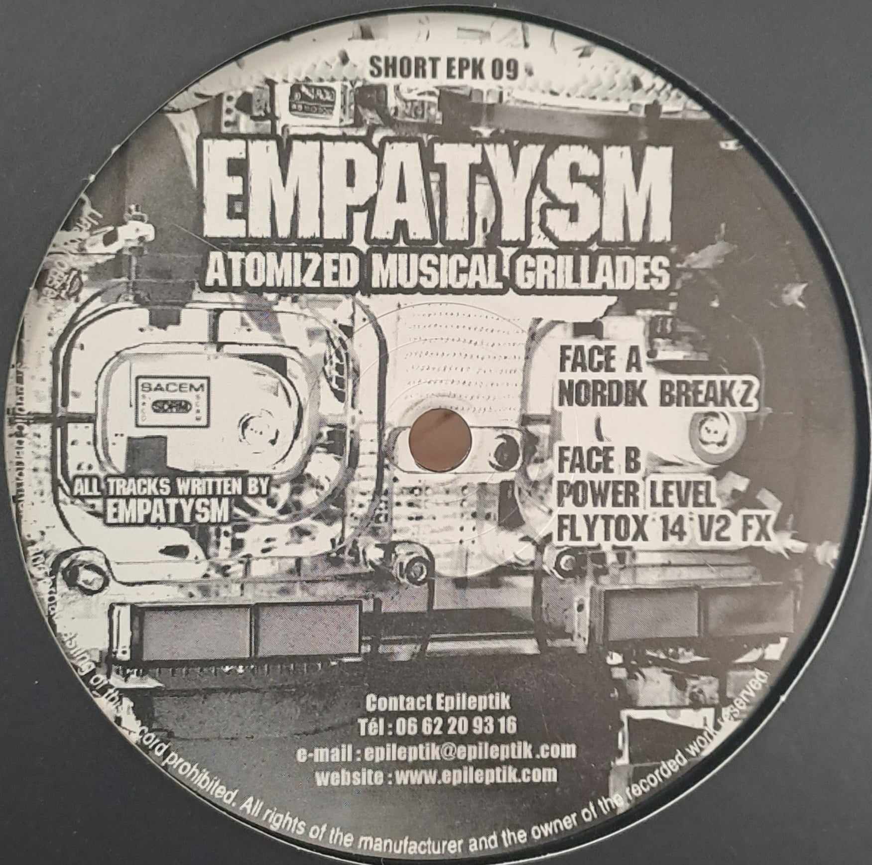 Epileptik Short 09 - vinyle Drum & Bass